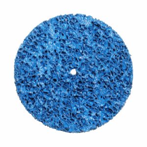Круг 100 мм синий для снятия ржавчины